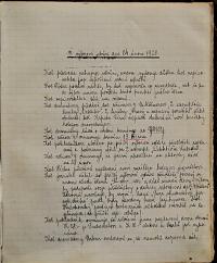 Pardubice, Studentské divadelní sdružení, Kniha zápisů, 1918 - 1920