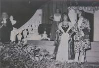 Lysá nad Labem, výstava DIVADLO JE PODIVUHODNÁ VĚC..., výstavní panel, 2018