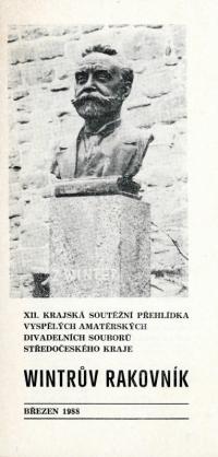 Rakovník, KP 12. Wintrův Rakovník, programová brožura, 1988