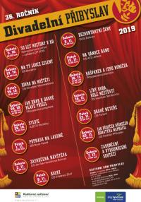 Přibyslav, Divadelní Přibyslav - plakát, 2019