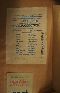 Luže, Okresní festival divadelních souborů - programy, 1963