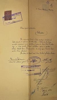 Srní, Hasiči, V českém ráji, 1922