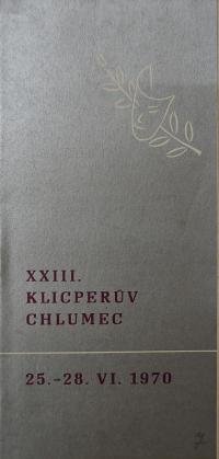 Chlumec nad Cidlinou, Klicpera, Klicperův Chlumec