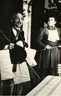 Dymokury, Pivovar, Na letním bytě, 1956