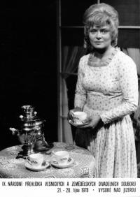 NERADOVÁ, Marie, Bystřice u Benešova, Strýček Váňa, 1978