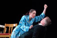 Praha-Jinonice, Refektář při TJ Sokol, Blázinec v prvním poschodí, KP POPAD 2012