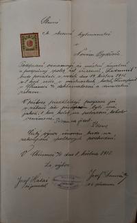 Chlumec nad Cidlinou, Lidumil, Deklamatorní a divadelní zábava, 1912