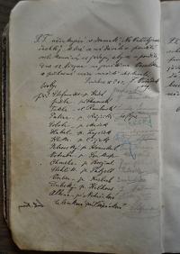 Pardubice, Spolek divadelních ochotníků, Kniha oběžníků, 1893 - 1902