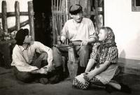 Praha-Kobylisy, Lidové divadlo, Srdce na zámek, 1946