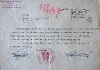 Jevišovice, Březina, přechod členů do DTJ, 1947