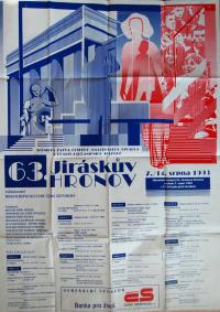 Hronov, JH 1993 - plakát