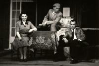 Praha-Kobylisy, Lidové divadlo, nezjištěná hra, 1950