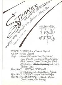 Černošice, Anfas, Štvanec na hlavní třídě světa - program, 1984