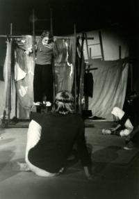 Praha-Žižkov, Anebodivadlo OKD, Adam stvořitel, JH 1983