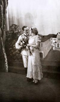 Praha-Kobylisy, Lidové divadlo, Brandejští dragouni, 1936