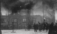 Poděbrady, Jiříkovo divadlo, požár, 1937