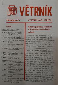 Hradec Králové, Krajské kulturní středisko, Impuls, Vysoké nad Jizerou, NP Krakonošův divadelní podzim, 1983