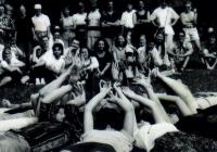 Hronov, závěrečné představení semináře Radky Svobodové, CP Jiráskův Hronov 1997