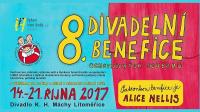 Litoměřice, 8. divadelní benefice - plakát, 2017