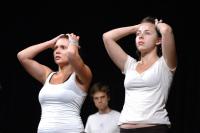 Hronov, předváděčka semináře P jako Pantomima, CP Jiráskův Hronov 2014