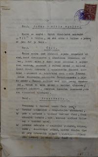 Polička, Spolek divadelních ochotníků, Spolkové stanovy, 1931