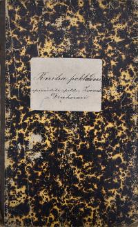 Drahoraz, Zvonař, Kniha pokladní, 1870 - 1879