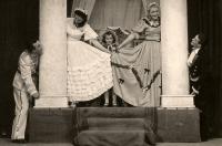 Praha-Kobylisy, Lidové divadlo, Valčík panny Apolenky, 1948