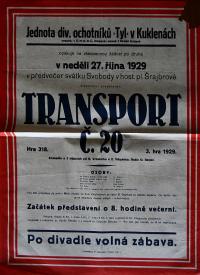 Kukleny, Tyl, Plakáty