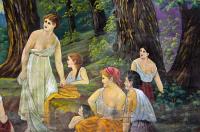 Javorník, detail opony Oldřich a Božena