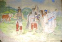 Ratiboř (Chyšky), opona, Poselství Libušino, Rudolf Stibor, 1925