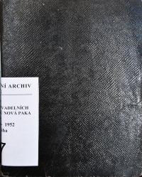 Nová Paka, SDO, Kniha činnosti, 1934-1935