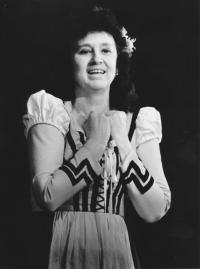 ŽIVNÁ, Marie, Neratovice, Dva muži v šachu, 1986